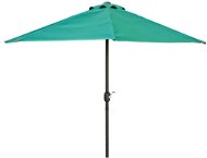Sun Umbrella HAPPY GREEN Half-round Umbrella 270 x 135cm - Slunečník