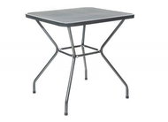 HAPPY GREEN Steel square square MAINE - Garden Table