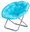 ANZIO Folding Chair, Light Blue
