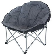 HAPPY GREEN RAVENNA anthracite folding armchair - Garden Armchair