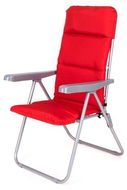 Garden Chair HAPPY GREEN LOARA Folding Garden Chair, red - Zahradní židle