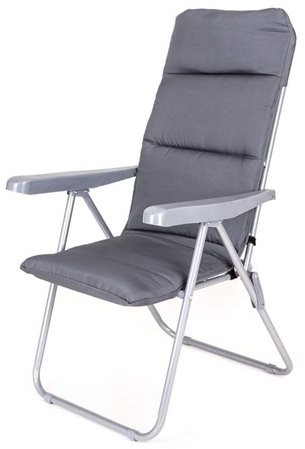 HAPPY GREEN LOARA Folding Garden Chair, anthracite - Garden Chair - Main image