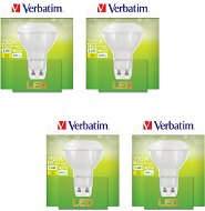 Verbatim LED GU10 3.6W 2700K set 4pcs - LED Bulb