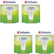 Verbatim LED Bulb 3.3W GU5.3 2700K 4pcs set - LED Bulb