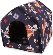 Verk 19003 House for dog, cat 35 × 31 × 32 cm blue - Pet Bed