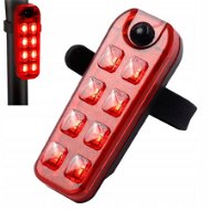 Verk Zadní světlo na kolo LED USB, červené - Bike Light