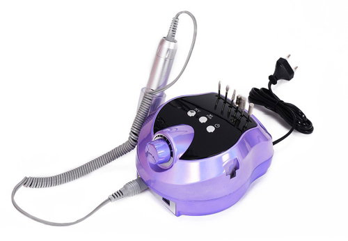 Verk 24497 Nail grinder with attachments 45000 rpm, 80 W, purple - Nail Grinder - Main image