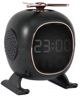 Verk 27502 Aromatherapy Bluetooth alarm clock with speaker, black - Alarm Clock