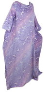 Verk 24307 Fleece blanket with sleeves stars glowing purple - Blanket
