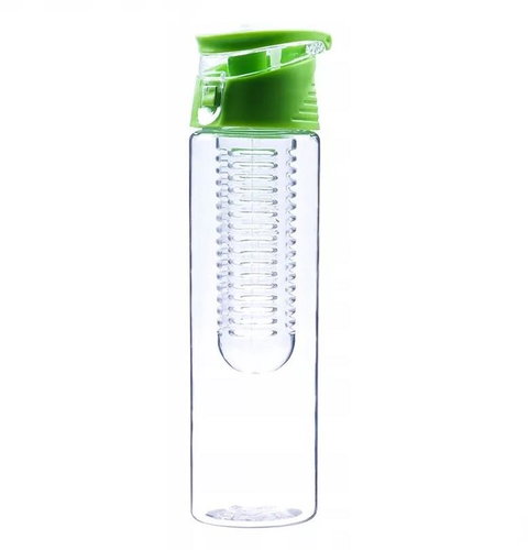 Foxter 0914 Water bottle with sieve 800 ml green - Drinking Bottle - Main image