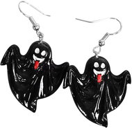 Verk Ghost earrings black - Costume Accessory