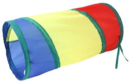 Nuxie 2586 Cat tunnel 50 cm multicoloured - Play Tunnel - Main image