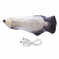 Pronett XJ4944 USB Dragonfish silver - Cat Toy