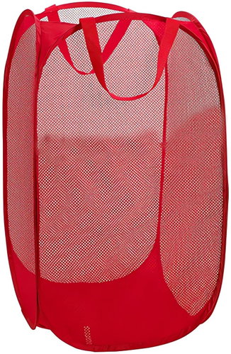 Verk 01607 Folding laundry basket red - Laundry Basket - Main image