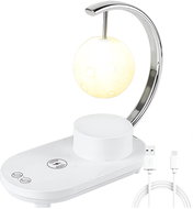 Verk 12368 Moon with bluetooth speaker, RGB lighting and wireless charging - Table Lamp