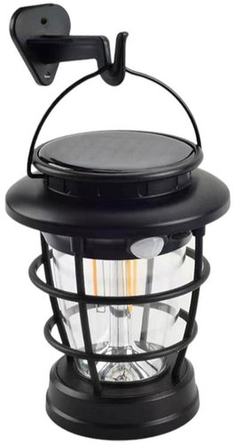 Verk 12375 Solar LED lamp with motion sensor and USB charging 3in1 - Garden Lighting - Main image