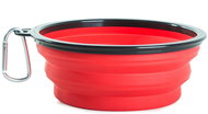Verk 19268 Foldable travel bowl 400 ml red - Travel Bowl for Dogs and Cats