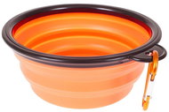 Verk 19269 Travel bowl foldable 800 ml orange - Travel Bowl for Dogs and Cats