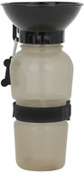 APT AG604B Travel bottle for dogs with bowl 500 ml, beige - Travel Bottle for Cats and Dogs