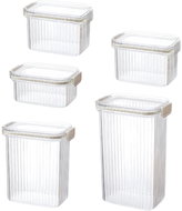Verk 07266 Set of food storage jars 5 pcs - Food Container Set