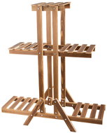 Verk 27399 Flower stand, three-tier, 98 × 85 cm, wooden - Flower Stand
