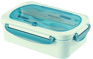 Verk 07270 Snack box with cutlery 1000 ml, blue - Lunch Box