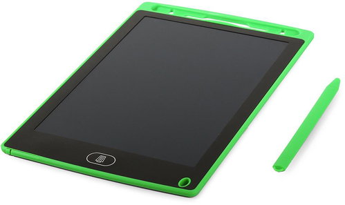 Verk 06186 Graphic drawing board with stylus 8,5" green - Electronic Drawing Board - Main image