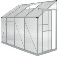 VESPAGARDEN Garden greenhouse against the wall 3,6 m2, including base - Greenhouse