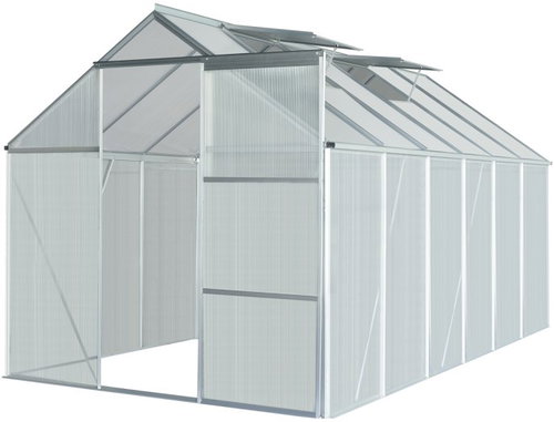 VESPAGARDEN Garden greenhouse 7 m2, including base - Greenhouse - Main image