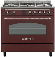 Vestfrost VC-993wnPBR Plynový sporák s elektrickou troubou - Stove