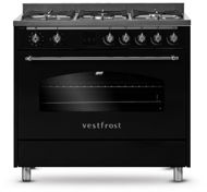 Vestfrost VC-993wnPBK Plynový sporák s elektrickou troubou - Stove