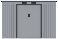 VESPAGARDEN Prescot C 261 × 181 × 176 cm, 4.72 m2, light grey - Garden Shed
