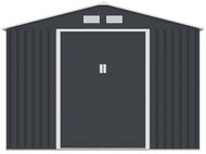 VESPAGARDEN Phoenix E 277 × 322 × 203 cm / 8.92 m2 dark grey - Garden Shed