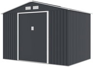 VESPAGARDEN Phoenix C 277 × 195 × 203 cm / 5.4 m2 dark grey - Garden Shed