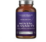 Vesantech MENTAL & ANXIETY, soustředění a pohoda, 30 vegan kapslí - Probiotika