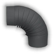 VESPAGARDEN Smoke elbow 120 mm/90° - Elbow Flue Pipe