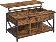 Vasagle Coffee table with adjustable top brown - Coffee Table