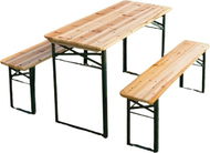 Zahradní nábytek HAPPY GREEN Set pivní zahradní 120 cm - Zahradní nábytek