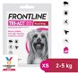 Frontline Tri-act spot-on pro psy XS (2 - 5 kg) 1 × 0,5 ml - Antiparazitní pipeta