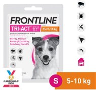 Frontline Tri-act spot-on pro psy S (5 - 10 kg) 1 × 1 ml - Antiparazitní pipeta