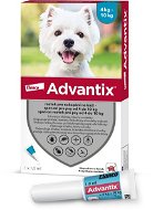 Antiparasitic Pipette Advantix Solution for Dripping on the Skin - Spot-On Solution for Dogs from 4kg to 10kg - Antiparazitní pipeta