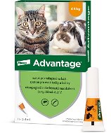 Advantage 1 × 0,4 ml - spot-on pro malé kočky a králíky - Antiparazitní pipeta
