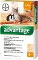 Advantage 4 × 0,4 ml - spot-on pro malé kočky a králíky - Antiparazitní pipeta