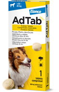 AdTab 900 mg žvýkací tableta pro psy (22–45 kg) 1 ks - Veterinární přípravek