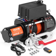 Vevor Electric car winch with remote control with synthetic rope 16,5 m / 2720 kg - Reel