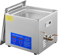 Vevor Stainless steel ultrasonic cleaning machine, digital heater with timer 15 l / 400 W - Ultrasonic Cleaner