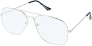 VeyRey Llalinda blue light blocking pilot glasses, silver - Computer Glasses