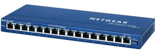 Netgear FS116 ProSafe, 16port 10/100 - Switch - Main image