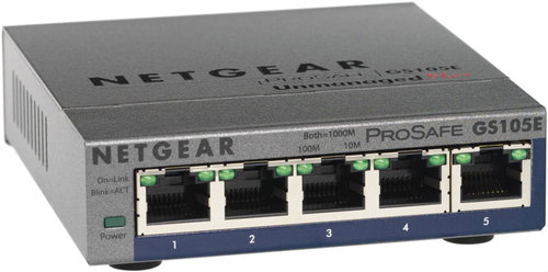 Netgear GS105E Prosafe Plus v2 - Switch - Main image