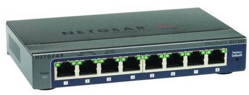 Netgear GS108E - Switch - Main image
